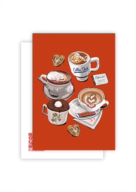 Cafe Postcard (A5)