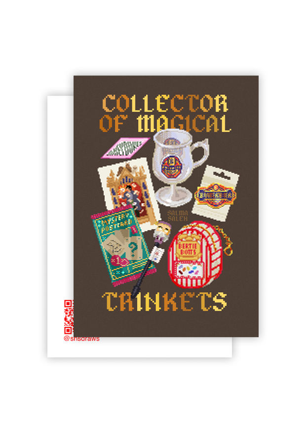 Magical Trinkets Postcard