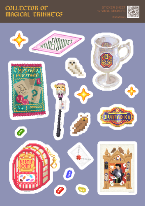 Trinkets Sticker Sheet
